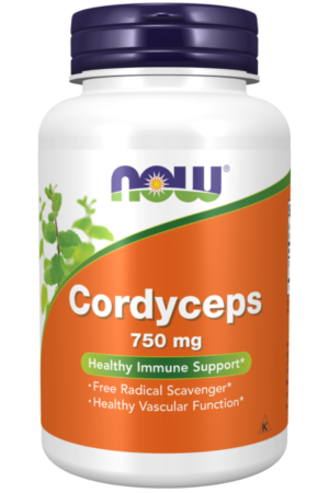 Now Cordyceps 750mg Caps 90's